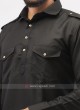 Pathani Suit In Black Color